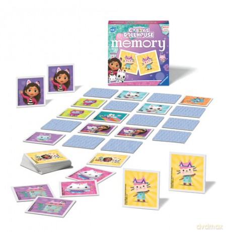 Ravensburger - Gabby's Dollhouse Mini memory - 48 cards (10620956)