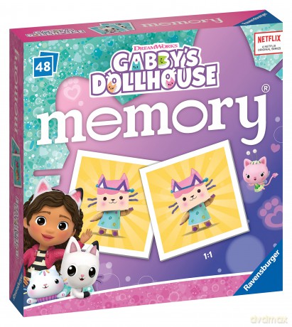 Ravensburger - Gabby's Dollhouse Mini memory - 48 cards (10620956)