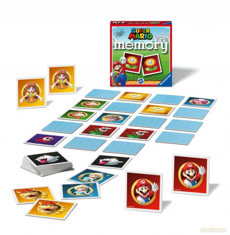 Gra pamięciowa Ravensburger - Super Mario Mini memory - 48 cards (10620825)