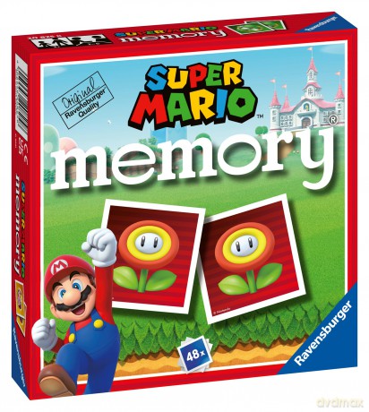 Gra pamięciowa Ravensburger - Super Mario Mini memory - 48 cards (10620825)