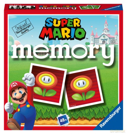 Gra pamięciowa Ravensburger - Super Mario Mini memory - 48 cards (10620825)