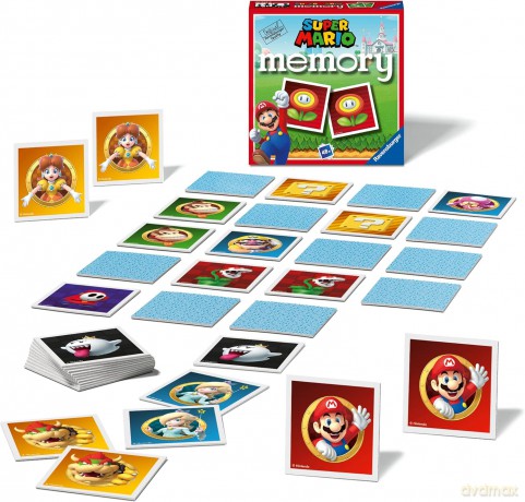 Gra pamięciowa Ravensburger - Super Mario Mini memory - 48 cards (10620825)