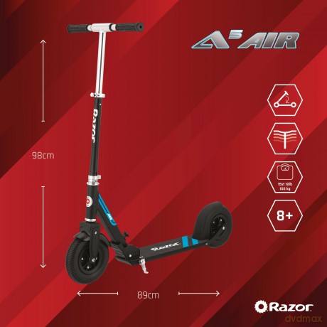 Razor - A5 Air Scooter - Black (13073005)