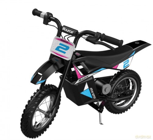 Razor - Dirt Rocket MX125 electric-powered dirt bike - Black w/ decals (15159105)