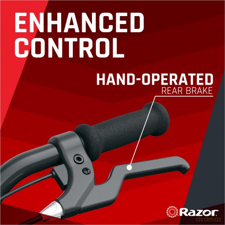 Razor - Dirt Rocket MX125 electric-powered dirt bike - Black w/ decals (15159105)