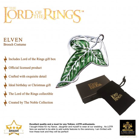 Replica - Leaf of Lorien - brooch - The Lord of the Rings
