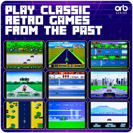 Retro Arcade Racing Game