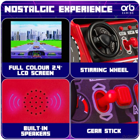 Retro Arcade Racing Game