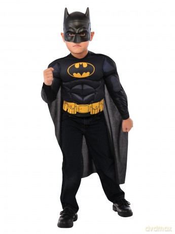 Rubies - Batman Muscle Top With Cape And Mask (G34095OS000)