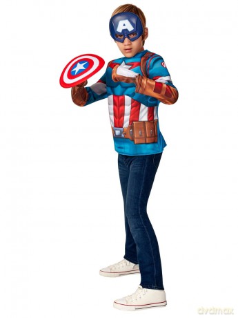 Rubies - Captain America Dress Up Set (G40332OS000)