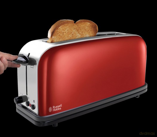 Russell Hobbs - Colours Plus 2 Slice Long Slot Toaster - Red