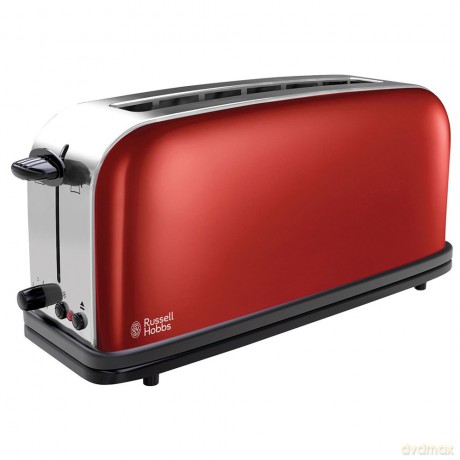 Russell Hobbs - Colours Plus 2 Slice Long Slot Toaster - Red