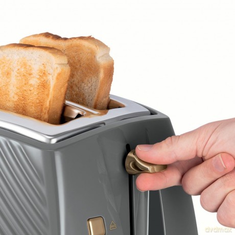 Russell Hobbs - Groove 2S Toaster - Grey