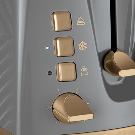 Russell Hobbs - Groove 2S Toaster - Grey