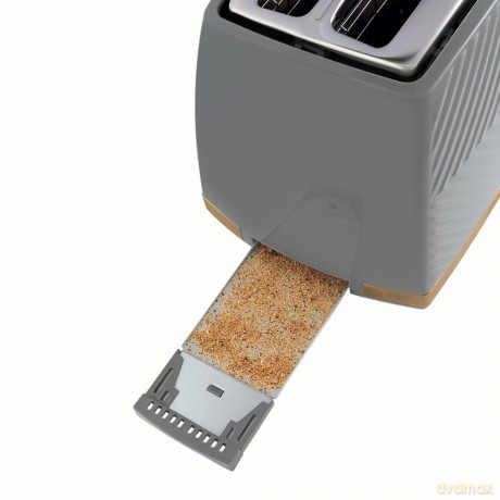 Russell Hobbs - Groove 2S Toaster - Grey