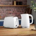 Russell Hobbs - Groove 2S Toaster - White