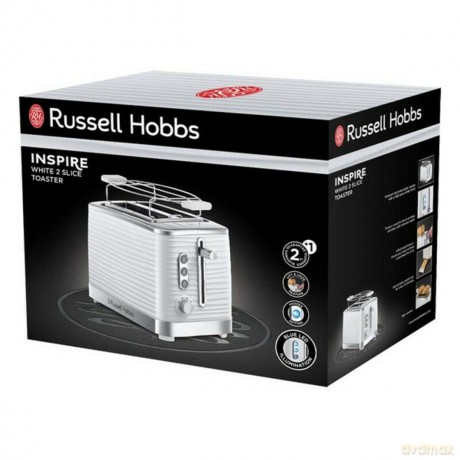 Russell Hobbs - Inspire Toaster - White