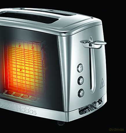 Russell Hobbs - Luna 2 Slice Toaster - Moonlight Grey