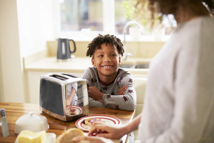 Russell Hobbs - Luna 2 Slice Toaster - Moonlight Grey