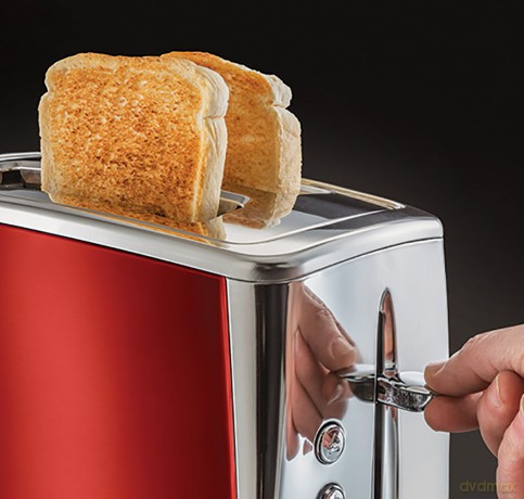 Russell Hobbs - Luna 2 Slice Toaster - Solar Red