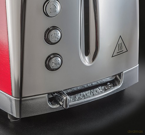 Russell Hobbs - Luna 2 Slice Toaster - Solar Red