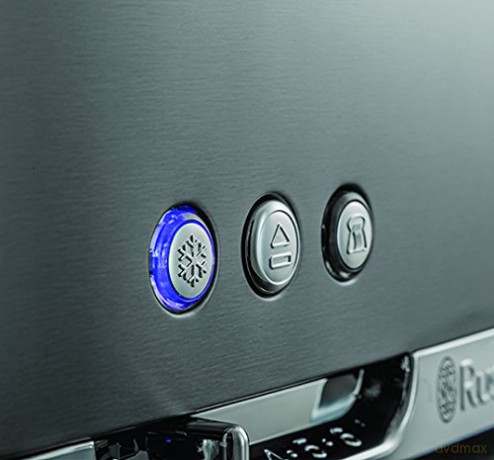 Russell Hobbs - Luna Long Slot 2 Slice Toaster - Moonlight Grey