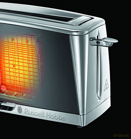 Russell Hobbs - Luna Long Slot 2 Slice Toaster - Moonlight Grey