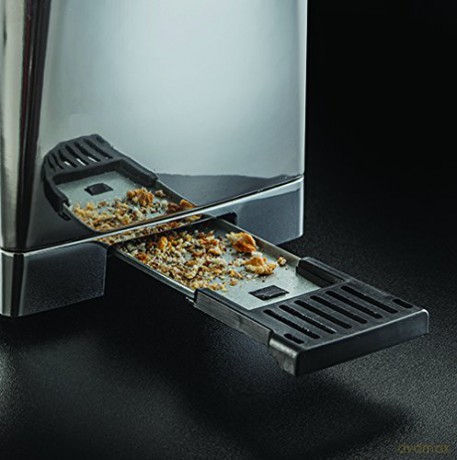 Russell Hobbs - Luna Long Slot 2 Slice Toaster - Moonlight Grey