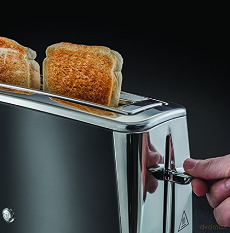 Russell Hobbs - Luna Long Slot 2 Slice Toaster - Moonlight Grey