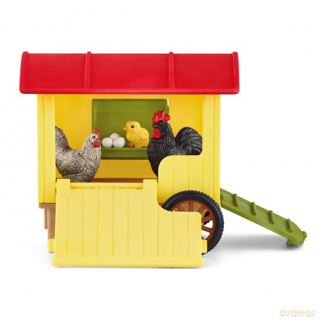 Schleich - Farm World - Mobile Chicken Coop (42572)