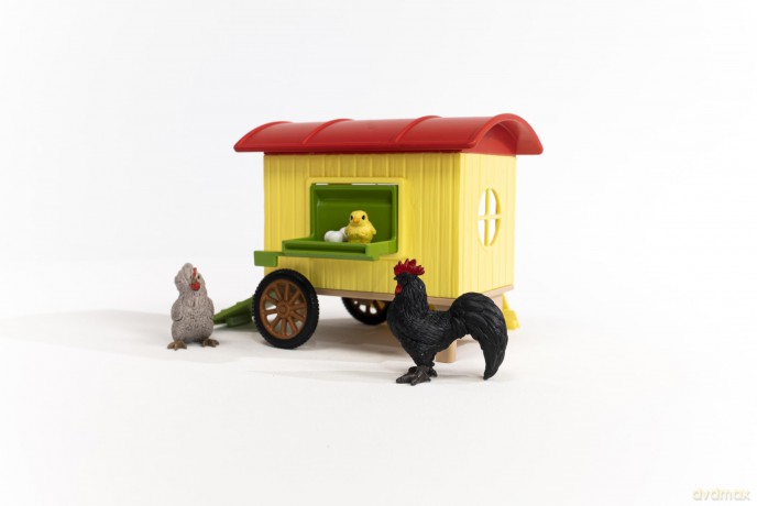 Schleich - Farm World - Mobile Chicken Coop (42572)