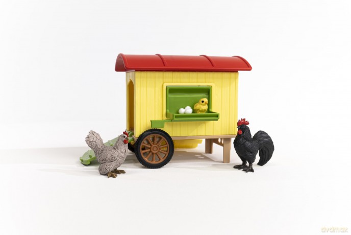 Schleich - Farm World - Mobile Chicken Coop (42572)