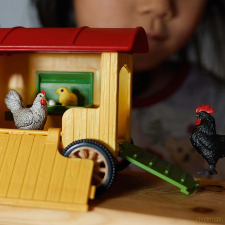 Schleich - Farm World - Mobile Chicken Coop (42572)