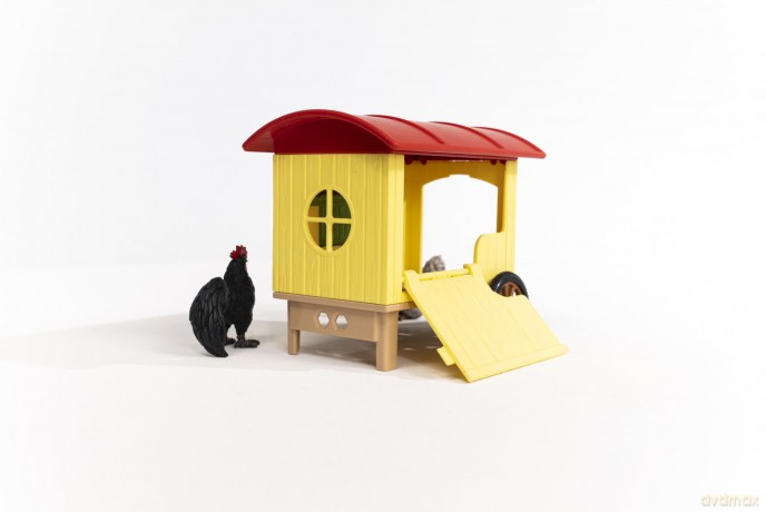 Schleich - Farm World - Mobile Chicken Coop (42572)
