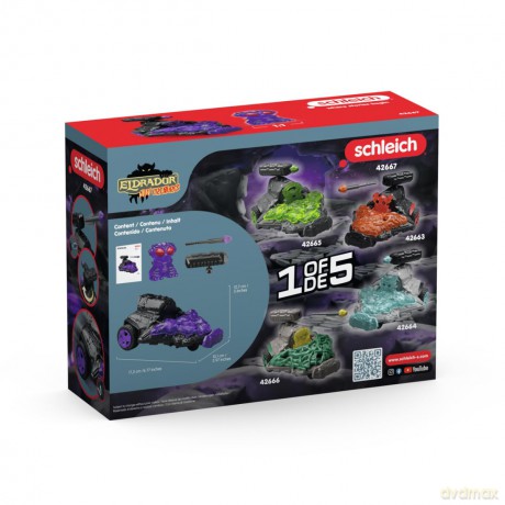 Schleich - Shadow Jet Vehicle with Mini Creature - (42667)