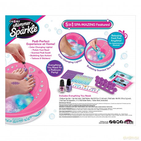 Shimmer N Sparkle - 5 In 1 Light Up Spa Salon (65628)