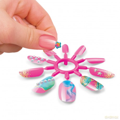 Zestaw do paznokci SHIMMER N SPARKLE - Trendy Tips Nail Expressions (65610S)