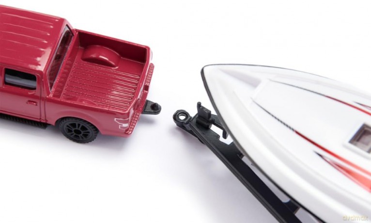 Siku - Ford F150 with Motorboat (313-2568)