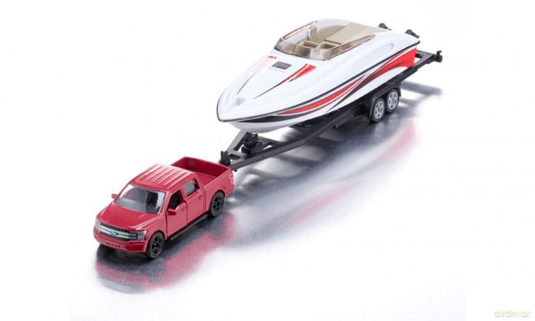 Siku - Ford F150 with Motorboat (313-2568)