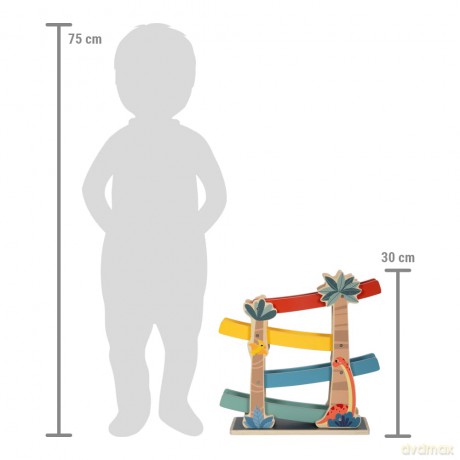 Small Foot - Ball Track Dino with 4 Spinners - (I-SF12614)