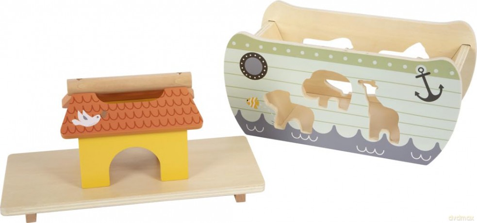 Small Foot - Noah's Ark Sorting Box Safari - (I-SF12456)