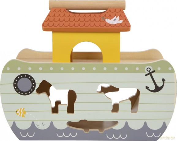 Small Foot - Noah's Ark Sorting Box Safari - (I-SF12456)