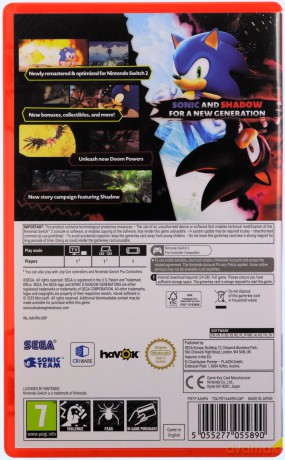 Sonic x Shadow Generations (Day 1 Edition)