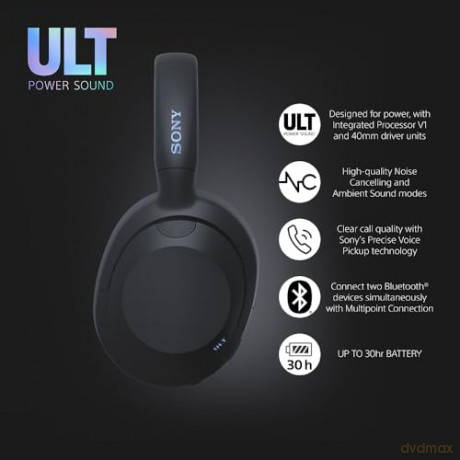 Sony - ULT Wear Wireless headphones Black