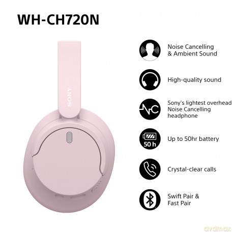 Sony - WH-CH720N Noise Canceling Wireless Headphones
