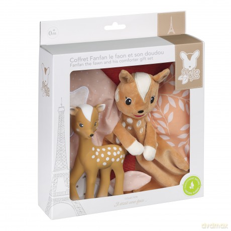 Sophie la Girafe - le Faon + comforter Giftset (850808)