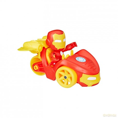 Spidey and His Amazing Friends - Vehicle and Accessory Set - Iron Man