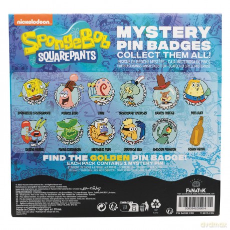 SpongeBob SquarePants Mystery Pins CDU