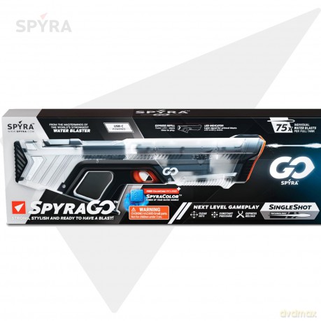 Pistolet na wodę SpyraGO Limited Edition - Clear