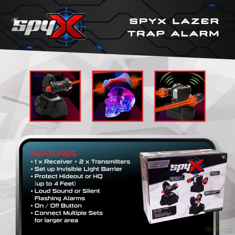 SpyX - Lazer Trap Alarm (20213B)